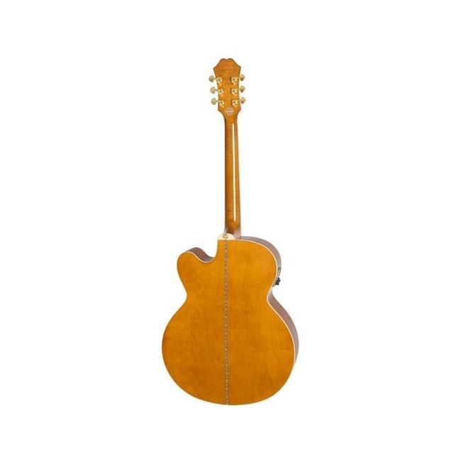 Violão Eletrico Epiphone EJ-200 SCE Gold Vintage Natural
