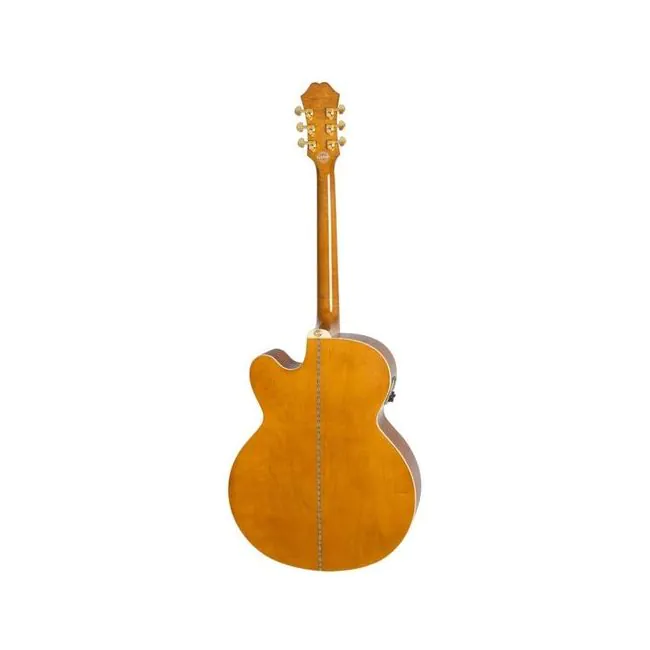 Violão Eletrico Epiphone EJ-200 SCE Gold Vintage Natural