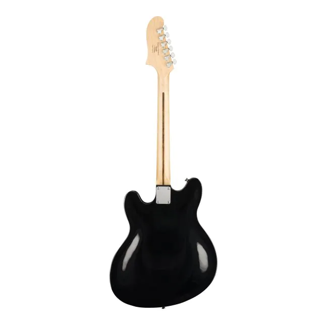 セミアコ Squier Starcaster ブラック Amazon.co.jp: Squier by Fender