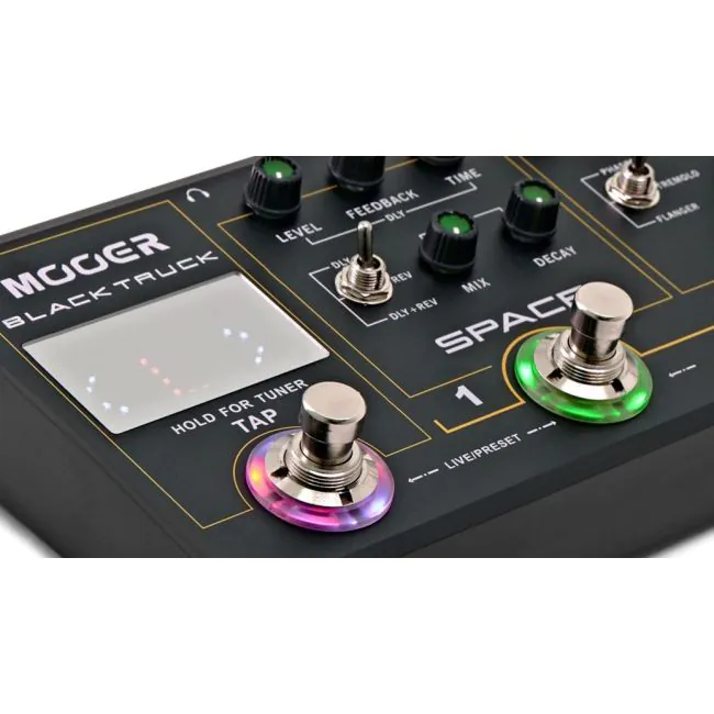 Pedaleira Mooer CPT2 Black Truck P/Guitarra