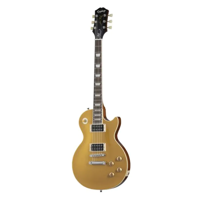 Epiphone Les Paul スタンダード Guitarra Les Paul Standard Victoria Slash Case - Mettallic Gold