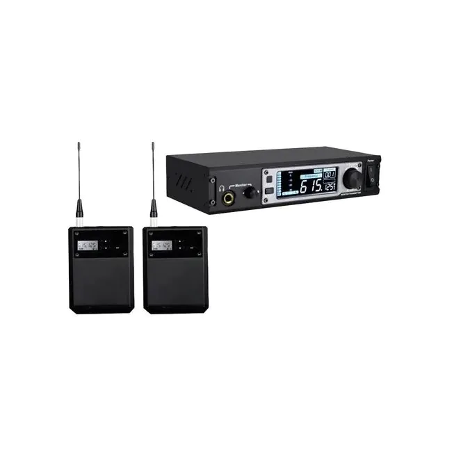 Transmissor Dylan DSM-600 S/Fio C/2 Receptor UHF + Base 100 Canais