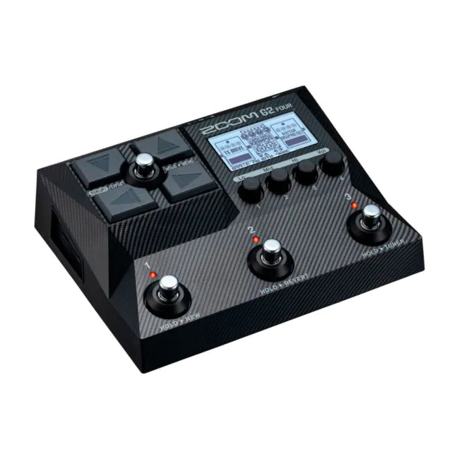 ④ぴ　　ZOOM G2 FOUR Pedaleira Zoom G2 Four Para Guitarra
