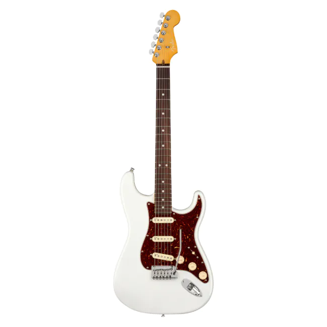 Guitarra Fender American Ultra Stratocaster Arctic Pearl 0118010781