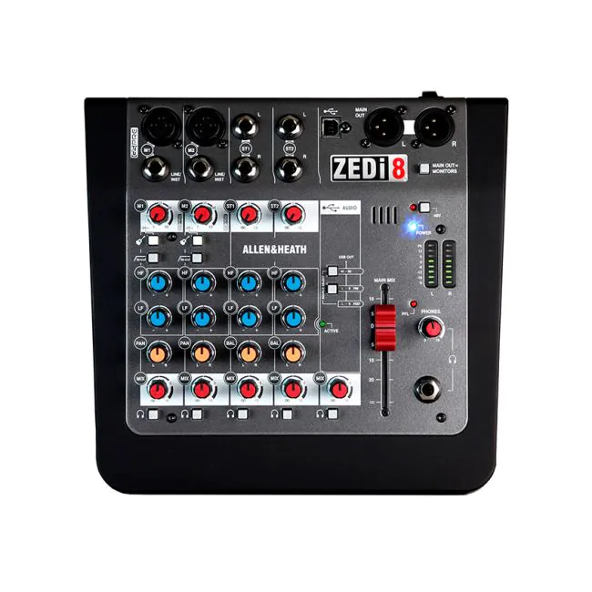 M*a様 ALLEN&HEATH ZEDi-8 2X2USBインターフェイス&8 Mixer Allen & Health Zedi-8 Recording Mixer