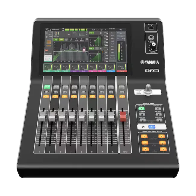 YAMAHA DM3 デジタルミキサー Mixer Yamaha DM3 Digital Com Dante