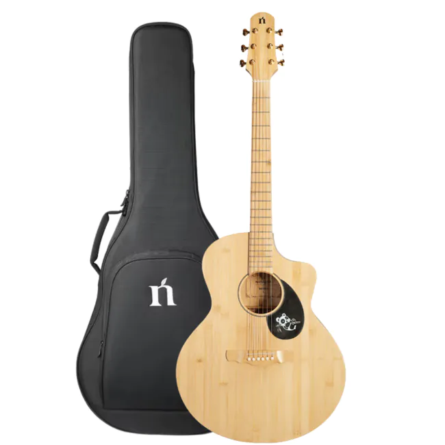 Violão Eletrico Natasha JC Bamboo +NS2 Pickup