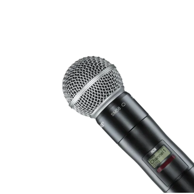 Microfone Shure Axient Bastão AD2/SM58 - G55