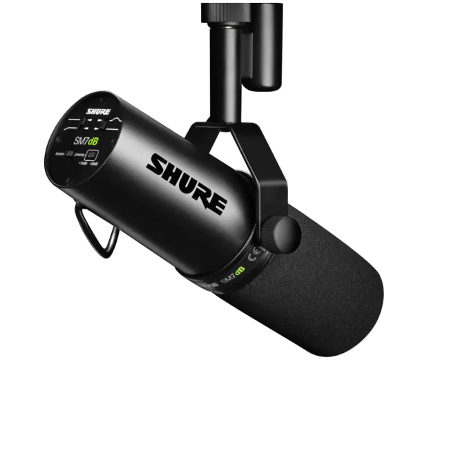 【うめぼし】SHURE SM7dB Microfone Shure SM7DB Pré-Amplificado