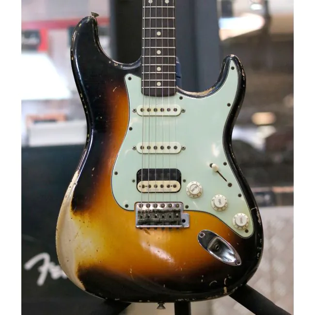 ギター Fender Custom Shop 1960 Stratocaster Guitarra Fender American Custom Shop 1960 Stratocaster HSS Relic
