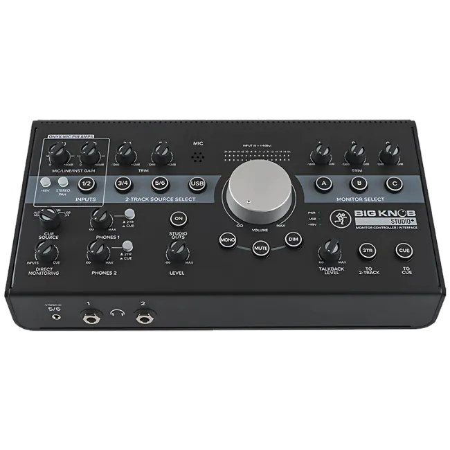MACKIE BIG KNOB STUDIO+ モニタリングコントローラー Interface Mackie Controlador Big Knob Studio+