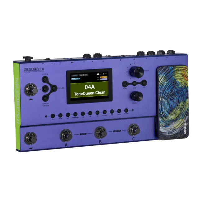 Pedaleira Mooer GE200 Pro li Guitar