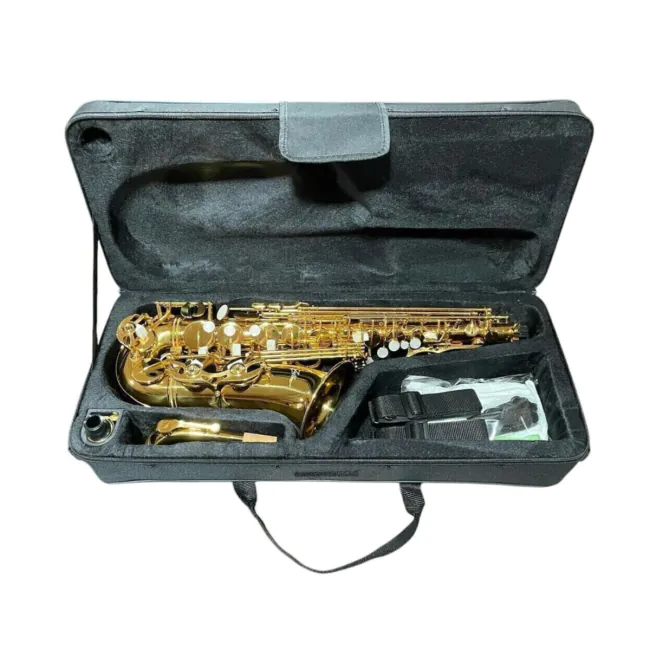 Saxofone Zellmer ZAS-600L Alto Afinação EB (MIB) 1214