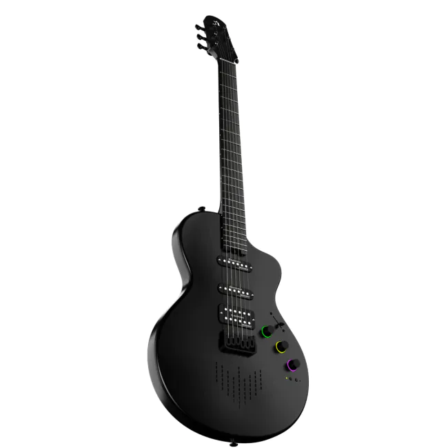 Guitarra Natasha Nébula Smart App Cosmic Black