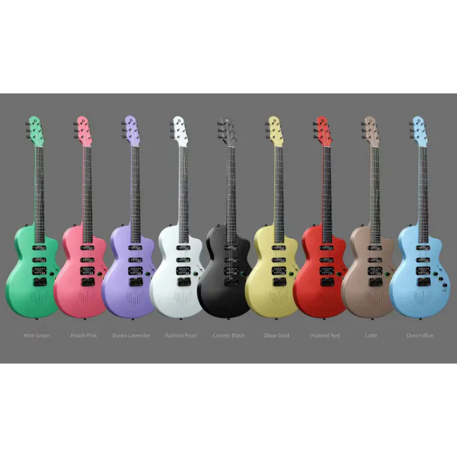 Guitarra Natasha Nébula Smart App Cosmic Black