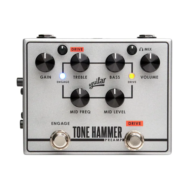 Pedal Aguilar Tone Hammer V2 Preeamp Direct Box Pedal Aguilar Tone Hammer V2 Preeamp Direct Box
