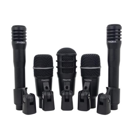 Microfone Superlux Kit DRK-AC32 Bateria (5 Microfones)