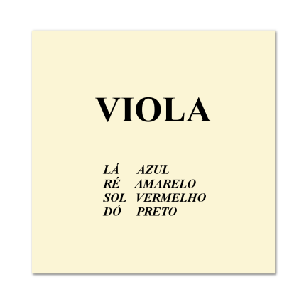 Encordoamento Calixto Viola de Arco