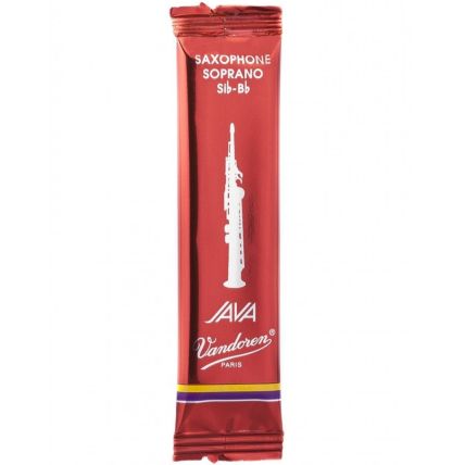 Palheta Vandoren Sax Soprano Java Red Cut 3