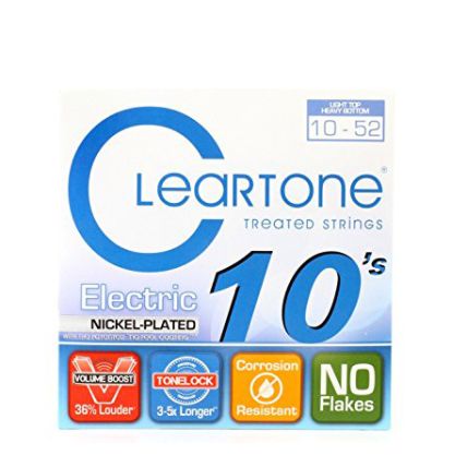 Encordoamento Cleartone 10-46 Nickel-Plated Guitar