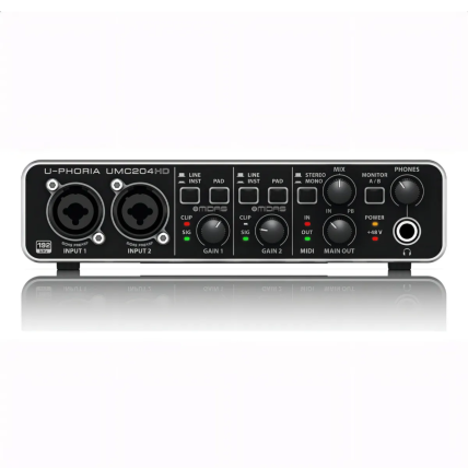 Interface Behringer UMC 204 HD