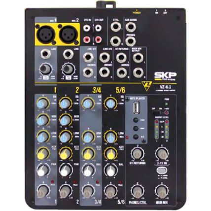 Mixer Skp C/ Mp3 Vz-6.2
