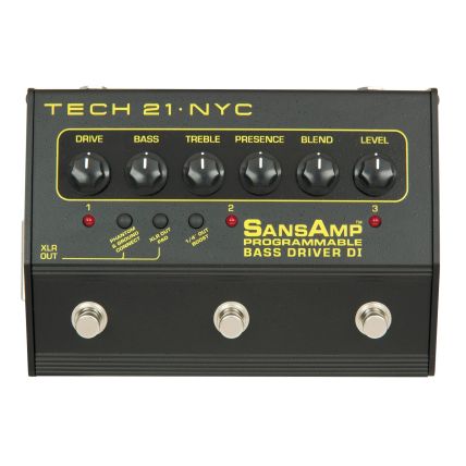 Pedal SansAmp Programmable Bass Driver DI
