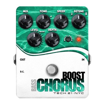 Pedal Sansamp Tech 21 Boost Chorus CHR
