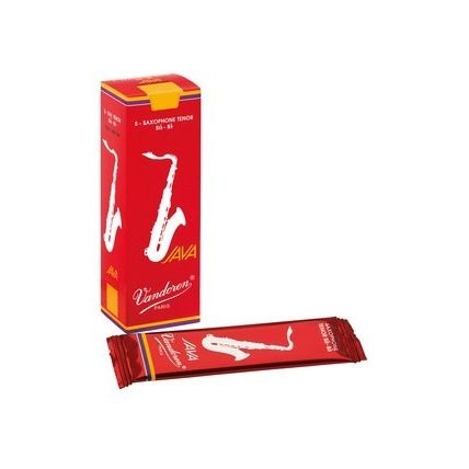 Palheta Vandoren Sax Tenor Java 2.5 Red cut