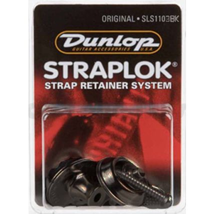 Strap Lock Dunlop Black 1869