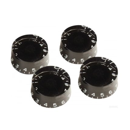 Knob Eletrika EK7 Preto Les Paul 4 Uunidades