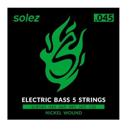 Encordoamento Solez .045 Baixo 5 Cordas