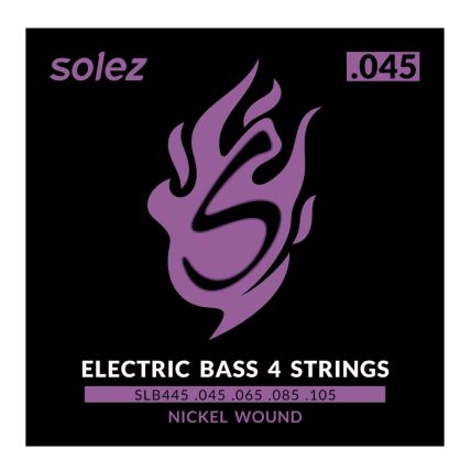 Encordoamento Solez SLB445 Baixo 4 Cordas .045