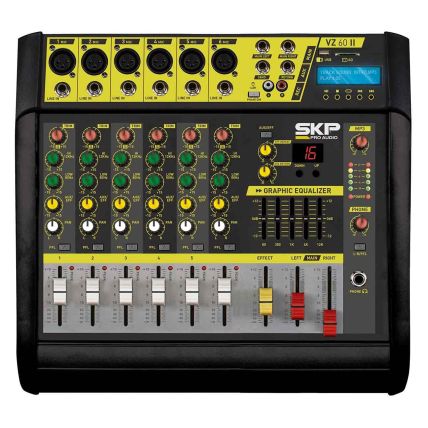 Mixer Skp VZ-60 II Amplificada