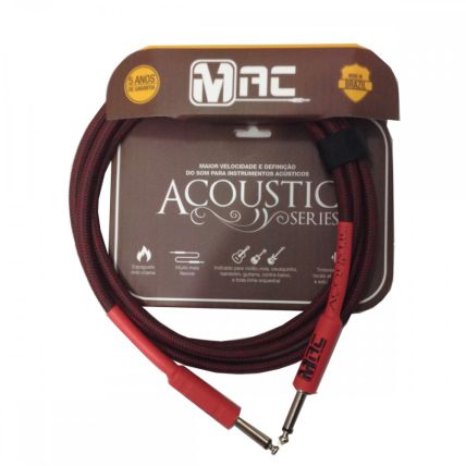 Cabo Mac AS10TX Acoustic Series 3.05 metros