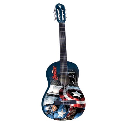 Violão Phoenix VIM-C1 Marvel Infantil Capitão América