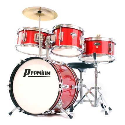 Bateria Premium DX30J Junior Vermelha