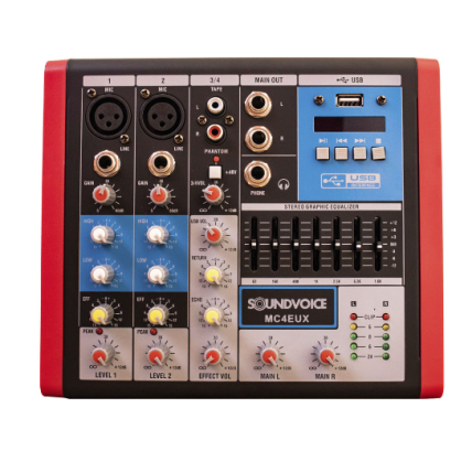 Mixer Soundvoice MC4 EUX USB