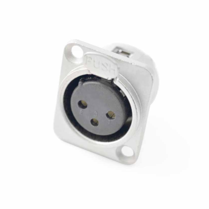 Pino Santo Angelo SAS Cannon XLR SA2X Femea Painel