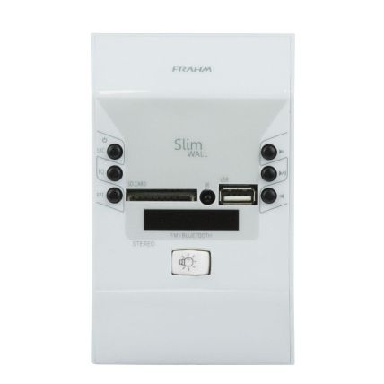 Amplificador Frahm Slim Wall de Parede Branco