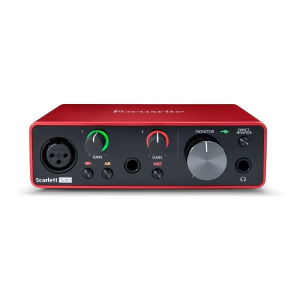 Interface Focusrite Scarlett Solo 3 Geração