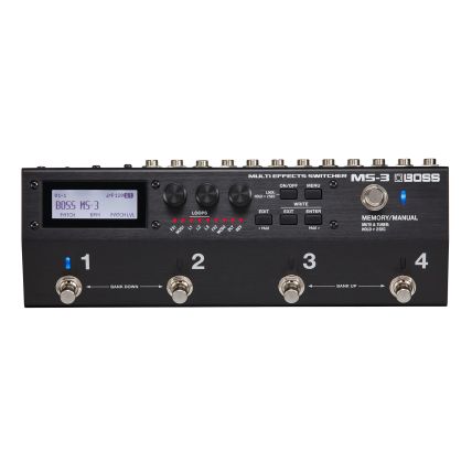 Pedaleira Boss MS-3 Seletor Multiefeitos