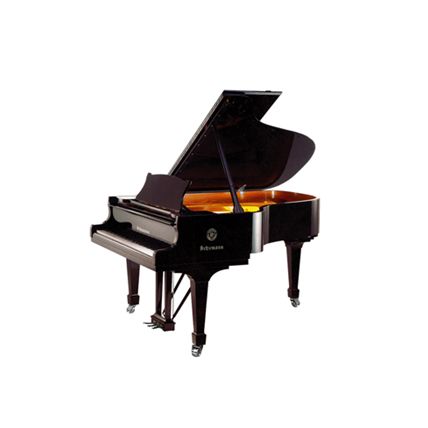 Piano Schumann GP186 Cauda C/Banco Black