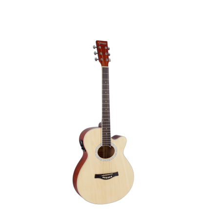 Violao Gianinni Gsf-3 Ceq Folk Cutaway Ns