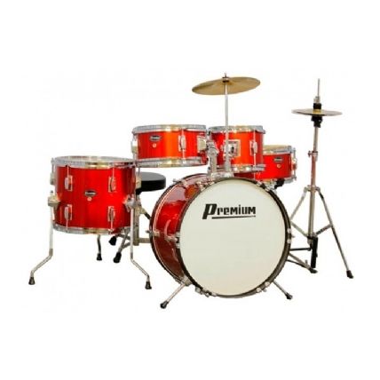 Bateria Premium DX45J Junior Vermelha