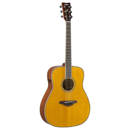 Violão Yamaha FG-TA Natural VT Eletrico Acustico