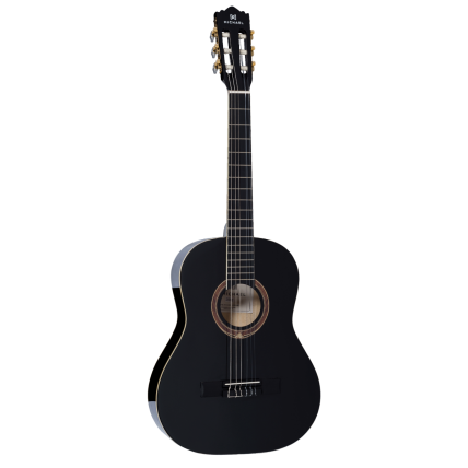 Violão Michael VM13E Infantil BK