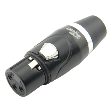 Pino Santo Angelo SAS Cannon XLR Linha SAS3 Pro3 Polo Femea