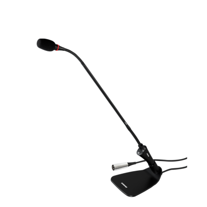 Microfone Shure CVG18DRS Gooseneck - B/C Com Base Integra