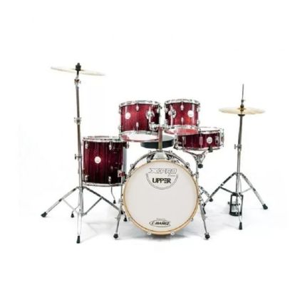 Bateria X-pro BAT1220U JD04 Red Sparkle 20" Upper 5pcs